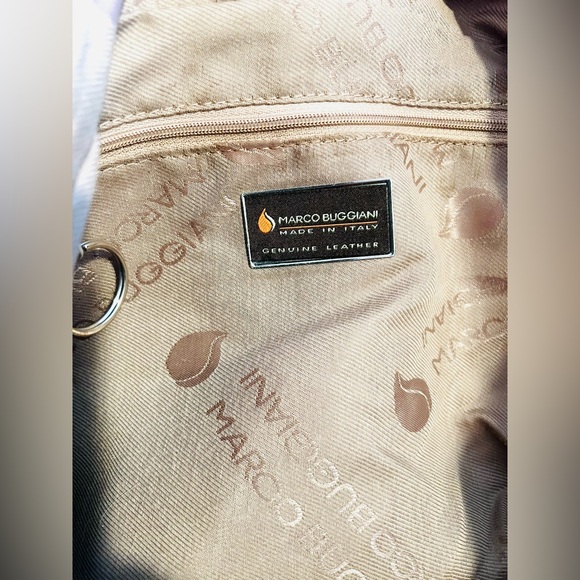 Marco Buggiani Croc Embossed Leather Bag - Picture 6 of 10